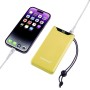 Powerbank F10000 Yellow (gelb, 10.000 mAh, PD 3.0, Quick Charge 3.0) (7332039)