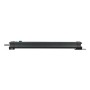 Brennenstuhl 1951580101 Regleta, 230 V, Negro y Gris Claro, 49 cm prolunghe e multiple 5 m 8 presa(e) AC Interno Nero, Verde chi