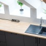 Brennenstuhl 1153590410 prolunghe e multiple 2 m 4 presa(e) AC Interno Nero, Argento