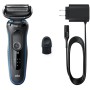 Braun 51-B1000s Rasoio Nero, Blu