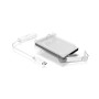 ICY BOX IB-AC703-C Box esterno HDD/SSD Translucent, Bianco 2.5" (60007)