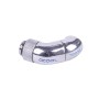 HF Winkeladapter Doppel-45 drehbar G1/4 AG auf G1/4 IG - Chrome (chrom, fr weiche Schluche (PVC, Silikon, Neoprene)) (17059)
