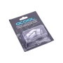 HF Winkeladapter Doppel-45 drehbar G1/4 AG auf G1/4 IG - Chrome (chrom, fr weiche Schluche (PVC, Silikon, Neoprene)) (17059)