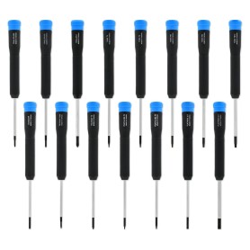(NEW) Marlin Schraubendreher-Set (schwarz/blau, 15-teilig) (EU145462-1)