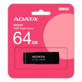 ADATA UC310 unità flash USB 64 GB USB tipo A 3.2 Gen 1 (3.1 Gen 1) Nero (UC310-64G-RBK)
