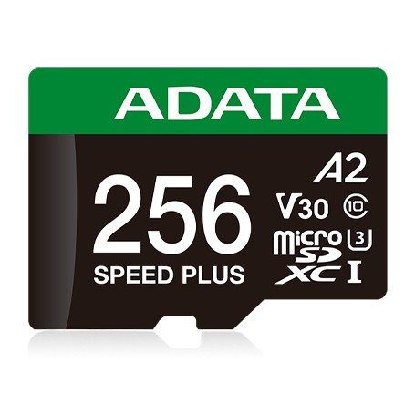 ADATA Speed Plus 256 GB MicroSDXC Classe 10 (UD256GUI3V30A2SP-RA1)
