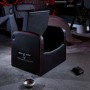 X Rocker 2022021 sedia per videogioco Sedia da gioco per console Seduta imbottita Nero, Rosso