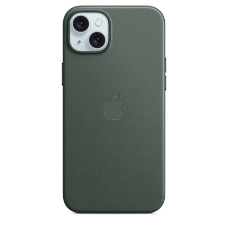 Apple Custodia MagSafe in tessuto Finewoven per iPhone 15 Plus - Sempreverde (MT4F3ZM/A)