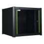 LOGON RWM09U56BL rack 9U Da parete Nero