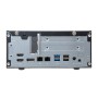 Shuttle XPС slim XH610G2 barebone per PC/stazione di lavoro Desktop Nero Intel H610 LGA 1700