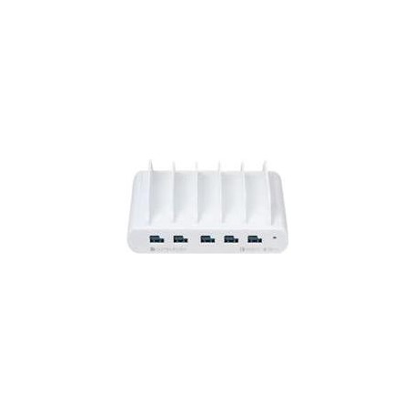 COMPULOCKS 5 PORT USB AND USB-C MULTIPLE TABLET CHARGING STATION WHITE (5PUSBCDKS-EU)