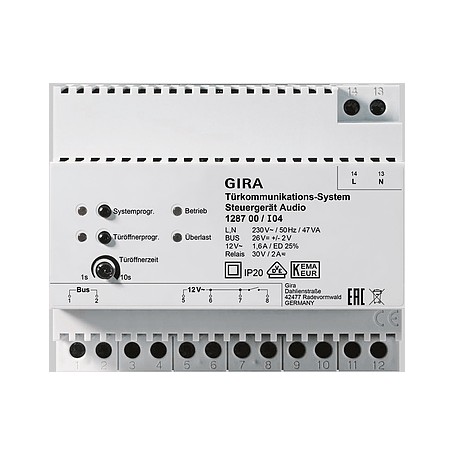 GIRA 128700 accessorio per sistema intercom Alimentazione elettrica