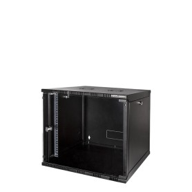 LogiLink W09B54B rack 9U Da parete Nero