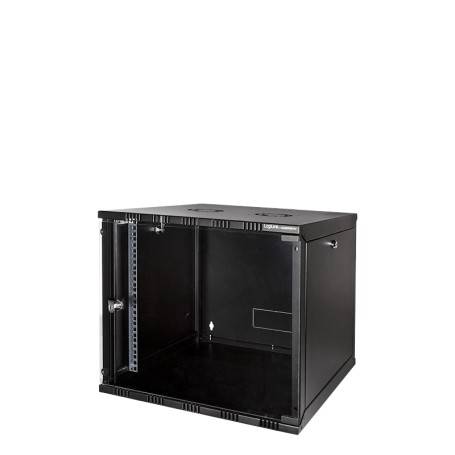 LogiLink W09B54B rack 9U Da parete Nero