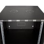 LogiLink W09B54B rack 9U Da parete Nero