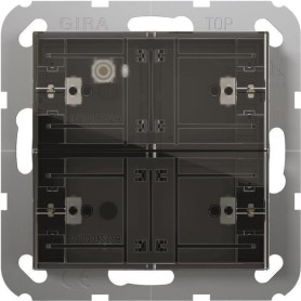 GIRA 504200 Tastsens.4 Komfort 2f KNX Sy (504200)