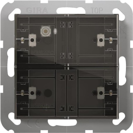GIRA 504200 Tastsens.4 Komfort 2f KNX Sy (504200)