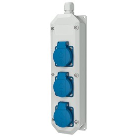 MENNEKES 96700 presa energia Tipo F Blu, Bianco