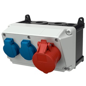 MENNEKES 910007 spina elettrica accoppiata 16 A 5 p