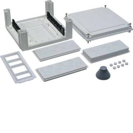 Hager U84S4 cassetta di derivazione elettrica Plastica