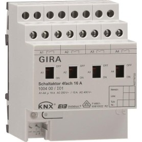 GIRA Schaltaktor 4fach 16A REG 100400 (100400)