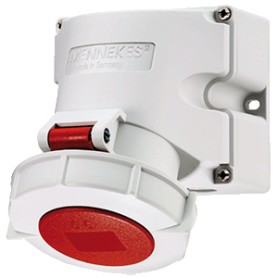 MENNEKES 9142 presa energia Rosso, Bianco
