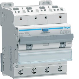 Hager ADM416QC interruttore automatico Interruttore in miniatura 4P 4 modulo/moduli