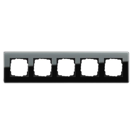 GIRA 021505 Placca copripresa e copri interruttori Nero