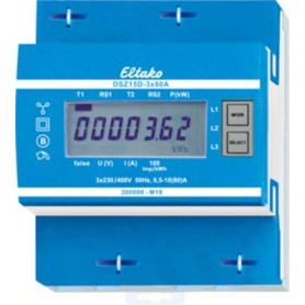 Eltako Zweiweg-Drehstromzähler MID geeicht DSZ15DZ-3x80A (28480315)