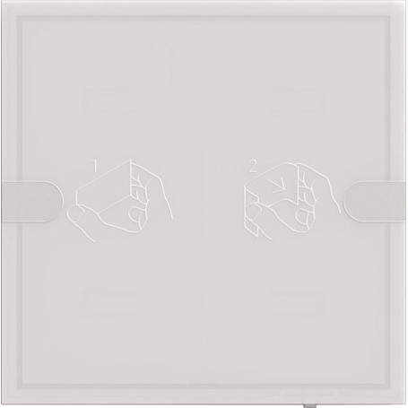 Gira KNX Tastsensor 4 Komfort 1f TS4 ws 5001003 (5001003)