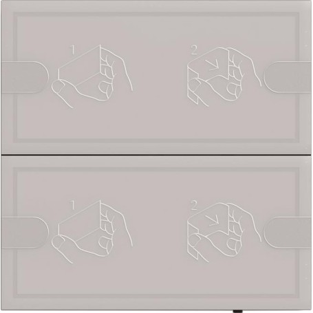 Gira KNX Tastsensor 4 Komf. 2f TS4 anthr. 5002028 (5002028)