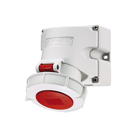 MENNEKES 9520 presa energia Rosso, Bianco