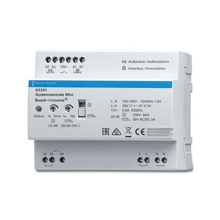 Busch-Jaeger 83301 unità di comando centrale intelligente per uso domestico Cablato (2CKA008300A0462)