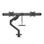 ACT AC8344 Supporti a parete per TV 81,3 cm (32") Scrivania Nero