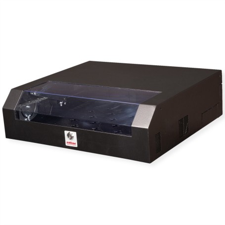 ROLINE 26.21.0185 rack 5U Da parete Nero