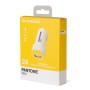 Celly PT-DC1USBY Caricabatterie per dispositivi mobili Bianco, Giallo Auto (PT-DC1USBY)
