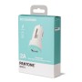 Celly PT-DC1USBL Caricabatterie per dispositivi mobili Ciano, Bianco Auto (PT-DC1USBL)