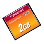 Transcend TS2GCF133 memoria flash 2 GB CompactFlash MLC (TS2GCF133)