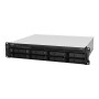 Synology RackStation RS1221RP+ server NAS e di archiviazione Armadio (2U) Collegamento ethernet LAN Nero V1500B (RS1221RP+)