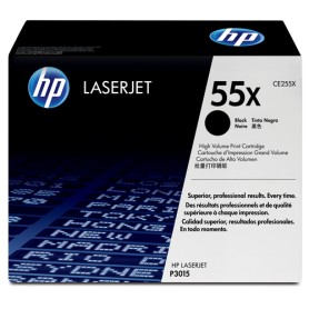 HP Cartuccia Toner originale nero ad alta capacità LaserJet 55X (CE255X)