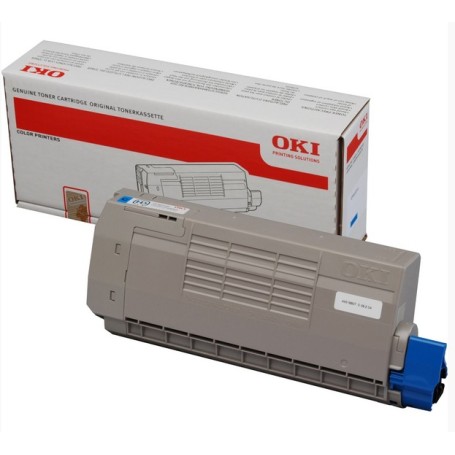OKI Cyan Toner Cartridge cartuccia toner Originale Ciano (44318607)