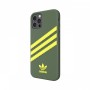 Adidas 3-Stripes custodia per cellulare 15,5 cm (6.1") Cover Verde, Giallo (42254)