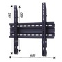 ITB AMOM06145 Supporto TV a parete 127 cm (50") Nero (AMOM06145)