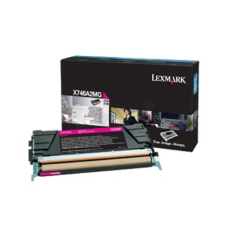 Lexmark X746A3 M cartuccia toner 1 pz Originale Magenta (X746A3MG)