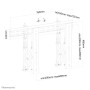 Neomounts by Newstar Supporto a parete per TV (LED-VW1000BLACK)