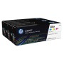 HP Confezione da 3 cartucce originali di toner ciano/magenta/giallo LaserJet 305A (CF370AM)
