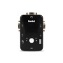 Hamlet KVM Smart Control Switch a 3 porte usb con 2 set di cavi KVM inclusi (HNKVM3U)