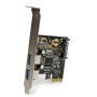 StarTech.com Scheda controller USB SuperSpeed 3.0 PCIe PCI Express a 2 porte con alimentazione SATA (PEXUSB3S23)