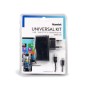 Hamlet Universal Kit alimentatore da parete per tablet e smartphone 4 in 1 con 4 connettori (XPW220MOB)