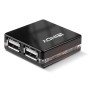 Lindy 42742 hub di interfaccia 480 Mbit/s Nero (42742)